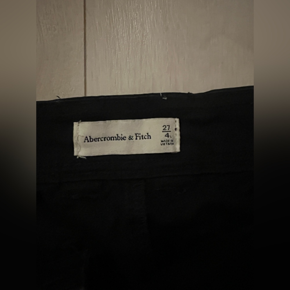 Abercrombie & Fitch Classic Black Cargo Pant